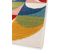 Tapis Extérieur 80x150 Cm Multicolore Rectangulaire Mila Géométrique Avec Relief