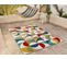 Tapis Extérieur 160x230 Cm Multicolore Rectangulaire Mila Géométrique Avec Relief