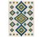 Tapis Extérieur 120x170 Cm Multicolore Rectangulaire Mila Ethnique Avec Relief