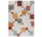 Tapis Intérieur 133x190 Cm Multicolore Rectangulaire Eider Géometrique