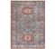 Tapis Intérieur 80x150 Cm Terracotta Rectangulaire Mandala Vintage