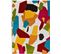 Tapis Intérieur 120x170 Cm Multicolore Rectangulaire Pastry Géometrique