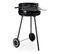 Chariots Barbecue à Charbon Avec Anse Et Roues 42.5x41.5x71cm - Noir