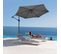 Parasol Deporte 3m Gris Fonce Avec Housse De Protection