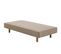 Sommier tissu 80x200 cm FLEX ROYAL beige