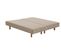 Sommier tissu 2x100x200 cm FLEX ROYAL beige