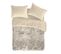 Housse De Couette Alain   Beige/gris 140x200 Cm