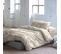 Housse De Couette Alain   Beige/gris 140x200 Cm