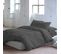 Housse De Couette Pure  Anthracite 140x200 cm