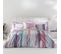 Housse De Couette Loane  Rose/violet/vert 200x200 cm