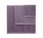 Lot De 3 Serviettes Palace Violet 30x50+50x100+70x140 Cm