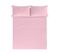 Drap De Lit Casual  Rose 250x280 Cm