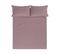 Drap De Lit Pure  Mauve 160x280 Cm