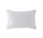 Lot De 2 Housses De Coussin Jacquard Tevere-b 30x50 Cm Blanc