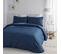 Housse De Couette 100% Coton Casual 200x200 Cm Bleu