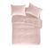 Housse De Couette 100% Coton Casual 260x240 Cm Rose