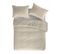 Housse De Couette Lin/coton Organic Kandy 155x220 Cm Sable