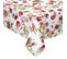 Nappe Enduite En Coton Mingrana  140x200 Cm Rouge