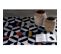 Tapis Graphique Design Plat Multicolore Twist Multicolore 80x150