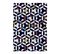 Tapis Graphique Design Plat Multicolore Twist Multicolore 80x150