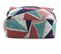 Pouf Abstrait Design Multicolore Adame Multicolore 50x50x25