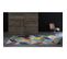 Tapis Moderne Plat Multicolore Abstrait Alika Multicolore 80x150