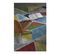 Tapis Moderne Plat Multicolore Abstrait Alika Multicolore 80x150