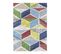 Tapis Moderne Plat Multicolore Abstrait Alika Multicolore 80x150