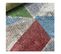 Tapis Moderne Plat Multicolore Abstrait Alika Multicolore 80x150