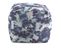 Pouf Bleu Abstrait Moderne Azuri Bleu 50x50x50