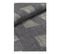 Tapis Gris Abstrait Plat Design Driane Gris 120x170