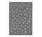 Tapis Gris Abstrait Plat Design Driane Gris 120x170