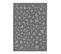 Tapis Gris Abstrait Plat Design Driane Gris 200x290