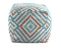 Pouf Multicolore Graphique Moderne Tihua Multicolore 50x50x50