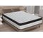 Matelas Mousse 80x190 EVOLUTION SOFT COMFORT CARBON Epaisseur Mi-ferme