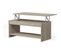 Table Basse Relevable - Style Contemporain - Décor Chene Sonoma - L100 X P50 X H44cm - Happy