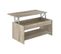 Table Basse Relevable - Style Contemporain - Décor Chene Sonoma - L100 X P50 X H44cm - Happy