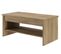 Table Basse Elsa - Avec 2 Plateaux Relevables - Décor Chêne - L 100 X P 50 X H 44 Cm