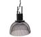 Lampe De Plafond En Métal Noir 35x35x110/35h