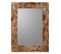 Miroir En Bois Marron 62x2.5x84h