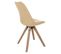 Chaise En Bois Couleur Crème 48x44x47/84h