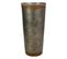 Vase En Métal Doré D23.5x50h B:18