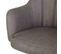 Chaise En Bois Et Assise Avec Roulettes Gris 63x54x40/87h