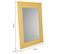 Miroir En Bois Jaune 70x03x90h