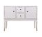 Console En Bois Blanc 108x36x82h