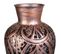 Vase En Métal Couleur Bronze 24x24x54h