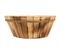 Panier En Bois Et Corde Marron D33x14h