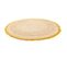 Tapis Rond En Jute Beige D120x1h