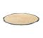 Tapis Rond En Jute Beige D120x1h