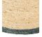 Tapis Rond En Jute Beige D120x1h